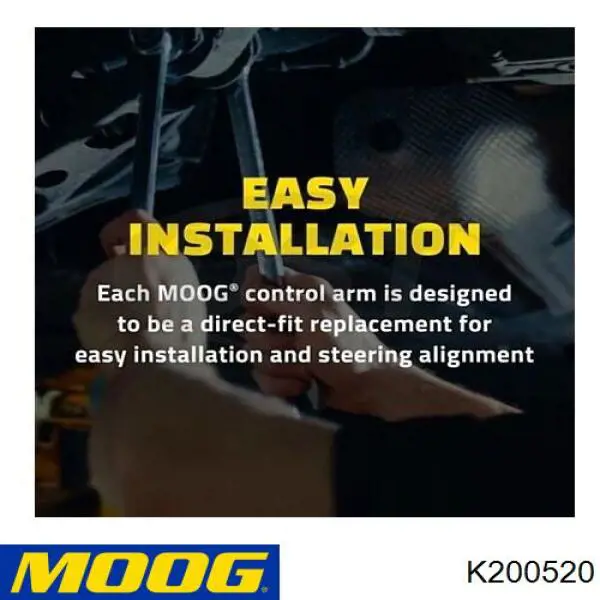 Втулка переднего стабилизатора Moog K200520 цена, от 6.16 USD