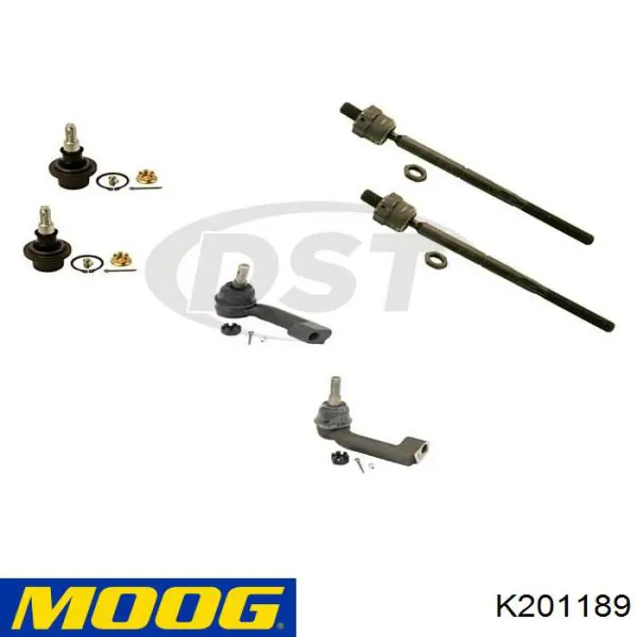 Сайлентблок переднего рычага K201189 Moog
