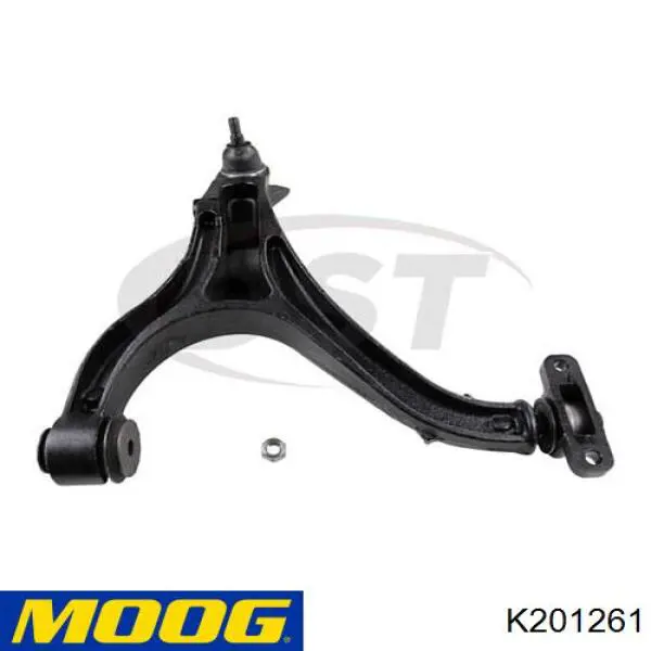 Купить K201261 Moog Сайлентблок нижний передней подвески