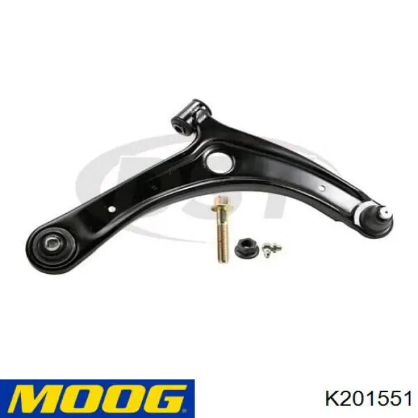 Внутренний сайлентблок заднего поперечного рычага Moog K201551 цена, от 18.62 USD