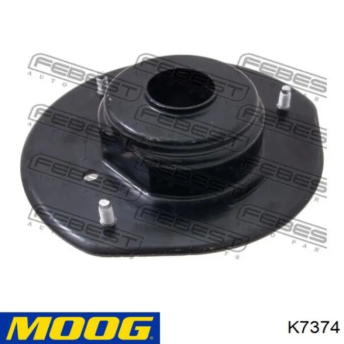Опора стойки амортизатора переднего Moog K7374 цена, от 29.99 USD