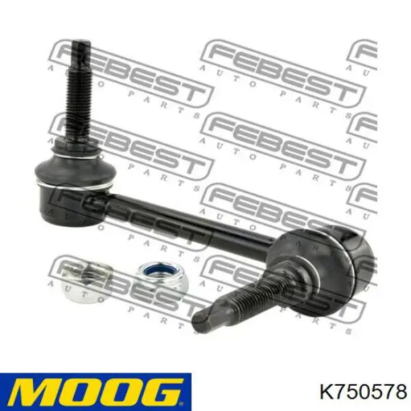 Стойка переднего стабилизатора левая K750578 Moog
