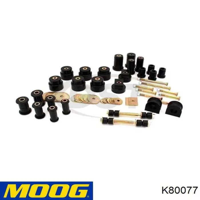 Купить K80077 Moog Втулки переднего стабилизатора