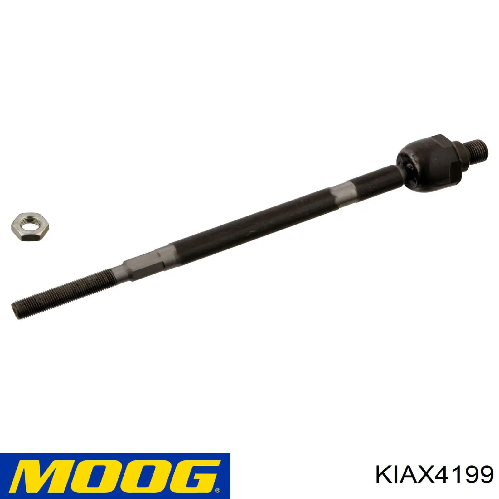 Купить KIAX4199 Moog Тяга рулевая левая