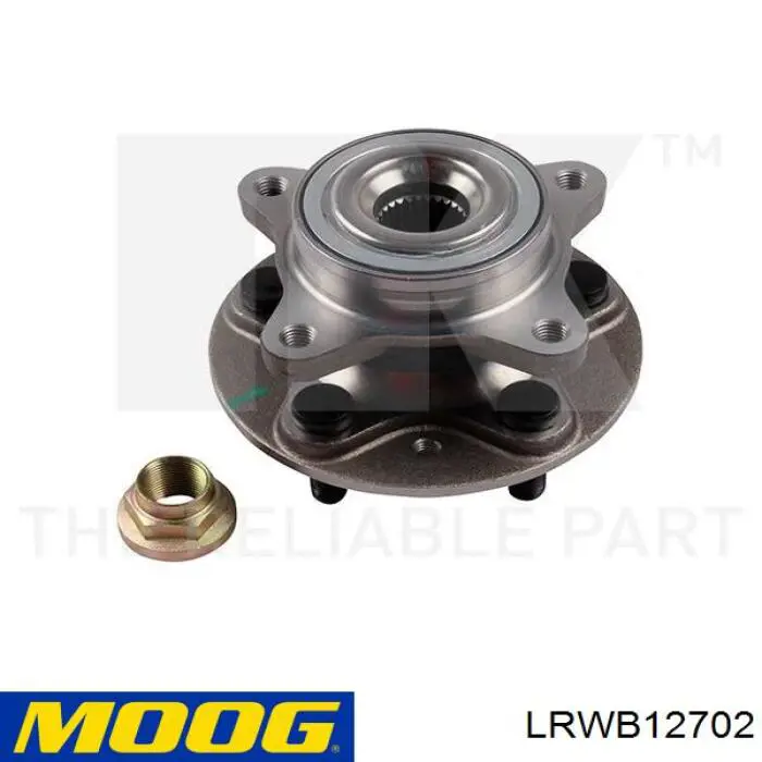 LRWB12702 Moog Ступица колеса передняя