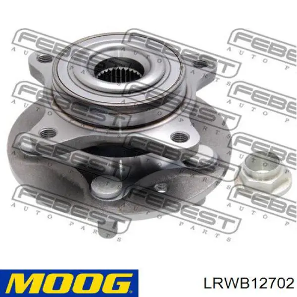 Ступицы передних колес Moog LRWB12702 цена, от 93.40 USD