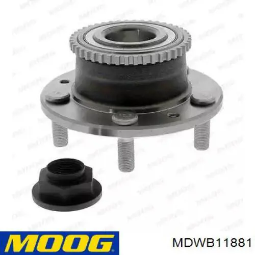 MDWB11881 Moog ступица задняя