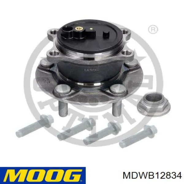 Cubo de rueda trasero MDWB12834 Moog