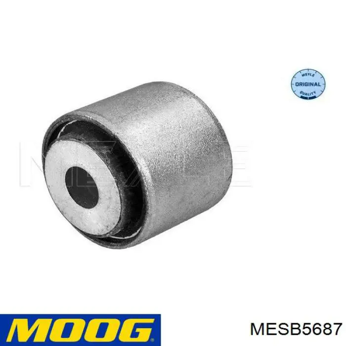 Полиуретановый сайлентблок заднего нижнего рычага Moog MESB5687 цена, от 6.22 USD