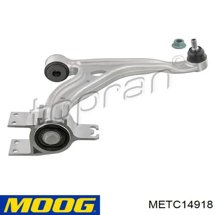 Barra oscilante, suspensión de ruedas delantera, inferior derecha METC14918 Moog