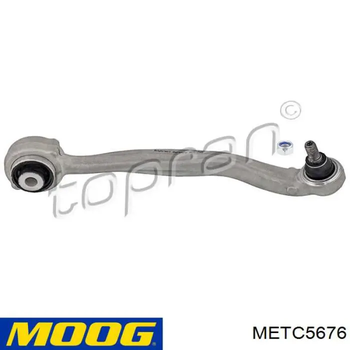 Barra oscilante, suspensión de ruedas delantera, inferior derecha METC5676 Moog