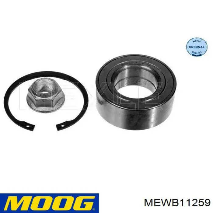 Cojinete de rueda delantero/trasero MEWB11259 Moog