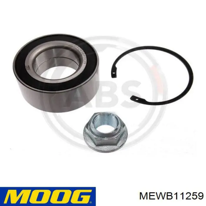 Подшипник ступицы пер/зад Moog MEWB11259 цена, от 16.35 USD