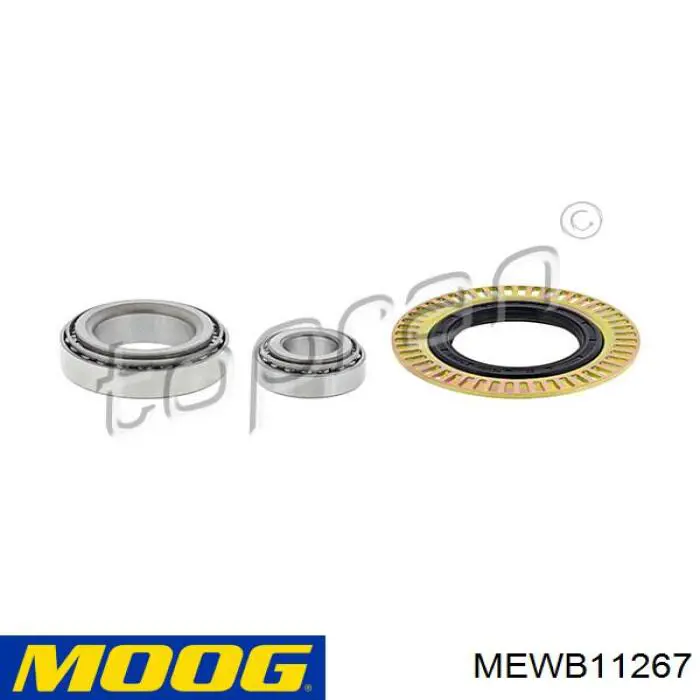 Купить MEWB11267 Moog Подшипник передней ступицы