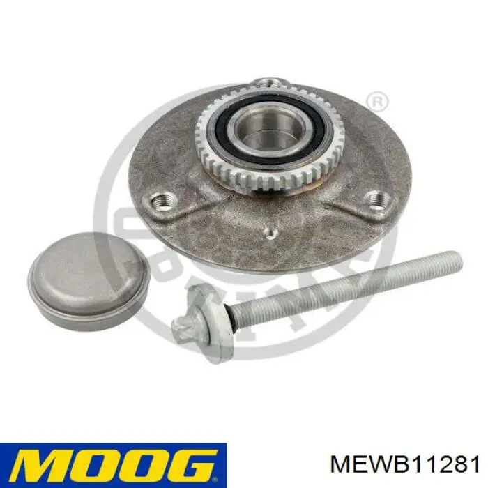 Cubo de rueda delantero MEWB11281 Moog