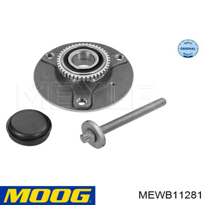 Ступицы передних колес Moog MEWB11281 цена, от 36.60 USD