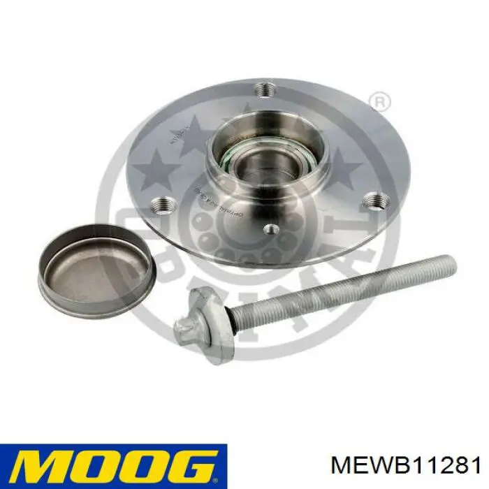 Купить MEWB11281 Moog Ступица переднего колеса