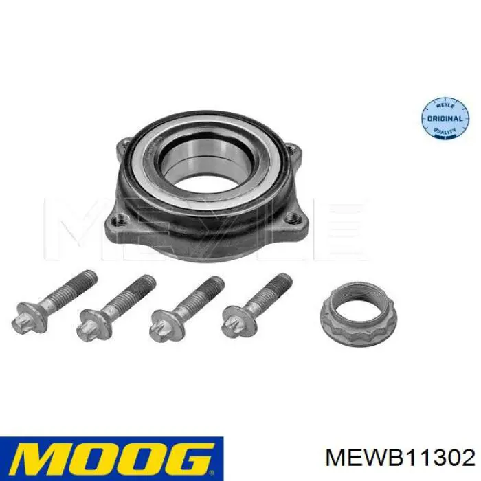 Cojinete de rueda trasero MEWB11302 Moog