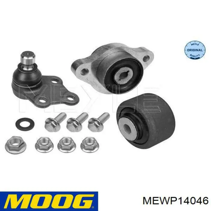 Купить MEWP14046 Moog Нижний правый рычаг передней подвески