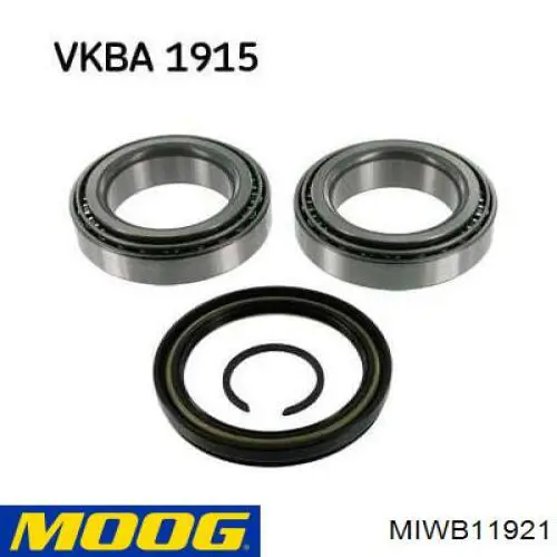 Купить MIWB11921 Moog Подшипник передней ступицы
