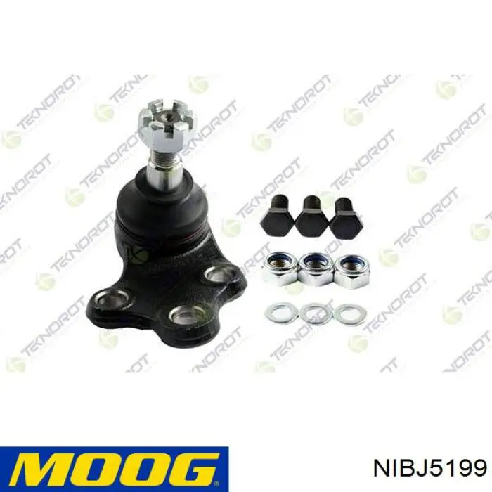 Rótula de suspensión inferior izquierda NIBJ5199 Moog