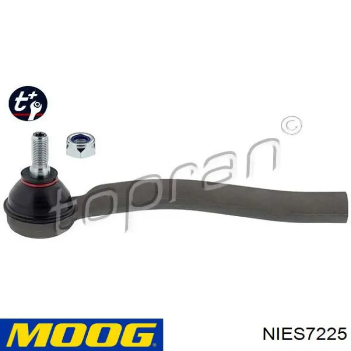 NIES7225 Moog наконечник рулевой тяги внешний