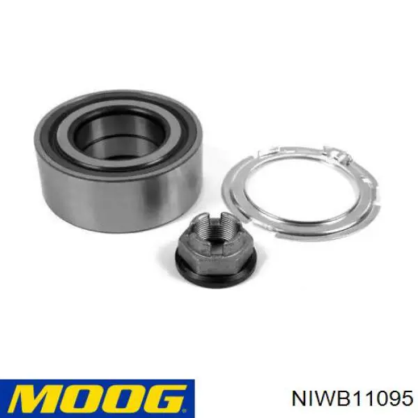 Купить NIWB11095 Moog Подшипник передней ступицы