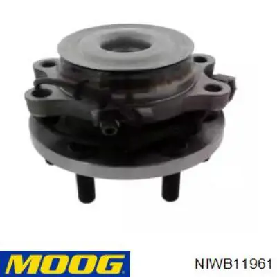 Cubo de rueda delantero NIWB11961 Moog