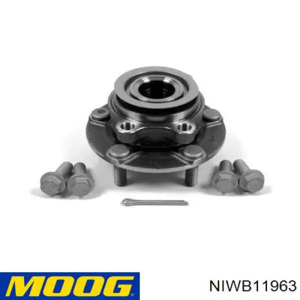 NI-WB-11963 Moog ступица передняя