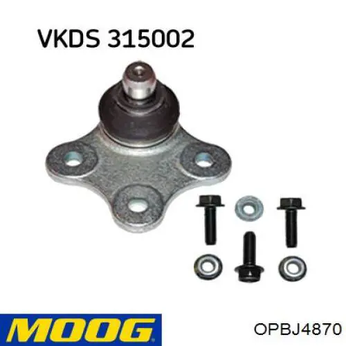 Кульова опора, нижня OPBJ4870 Moog