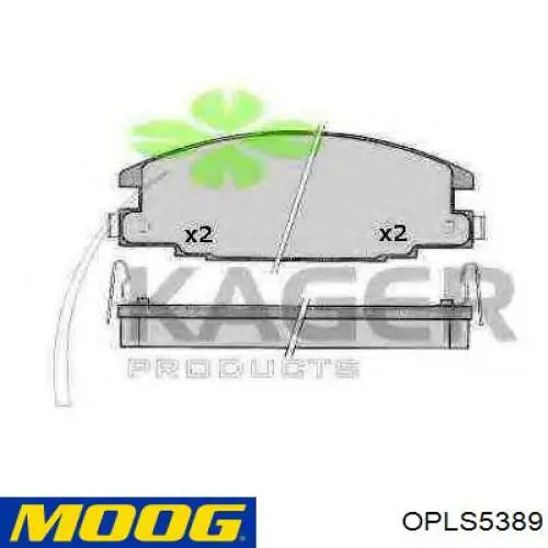 Soporte de barra estabilizadora delantera OPLS5389 Moog