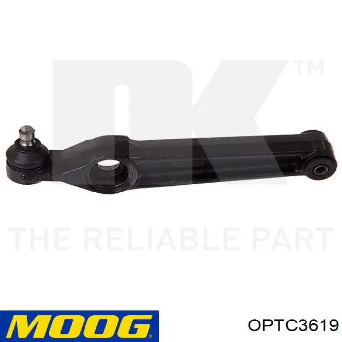 Barra oscilante, suspensión de ruedas delantera, inferior izquierda/derecha OPTC3619 Moog