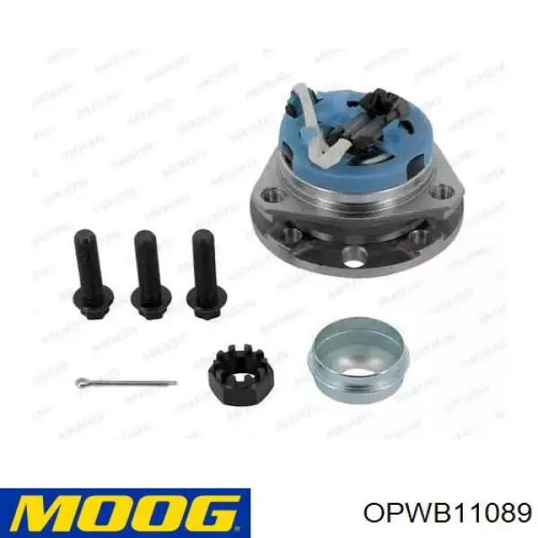 OP-WB-11089 Moog ступица передняя