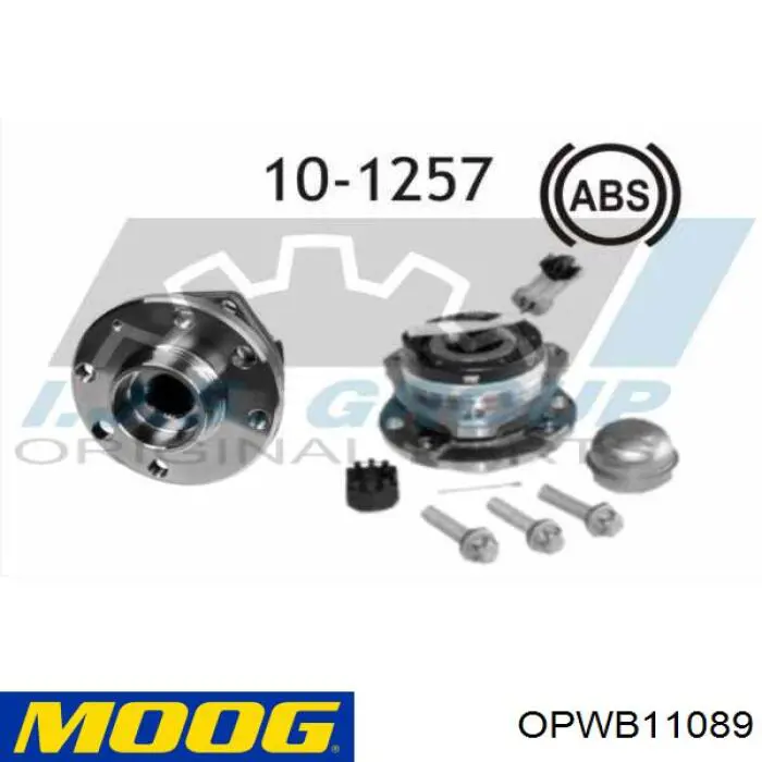 Купить OPWB11089 Moog Ступица переднего колеса