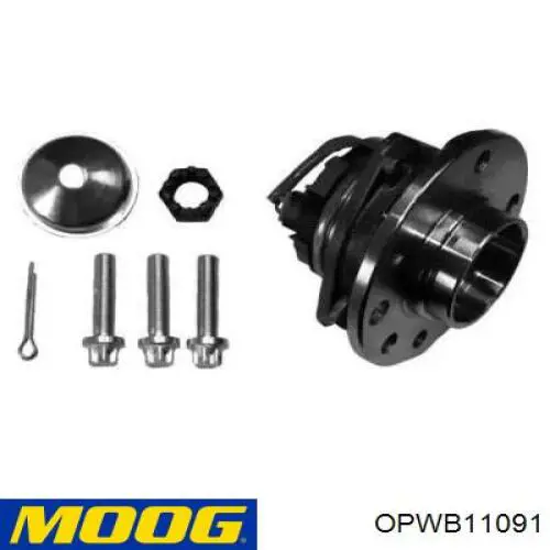 OPWB11091 Moog Ступица колеса передняя