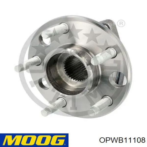 Cubo de rueda delantero OPWB11108 Moog
