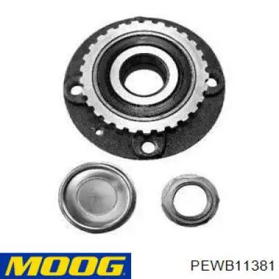 Cubo de rueda trasero PEWB11381 Moog