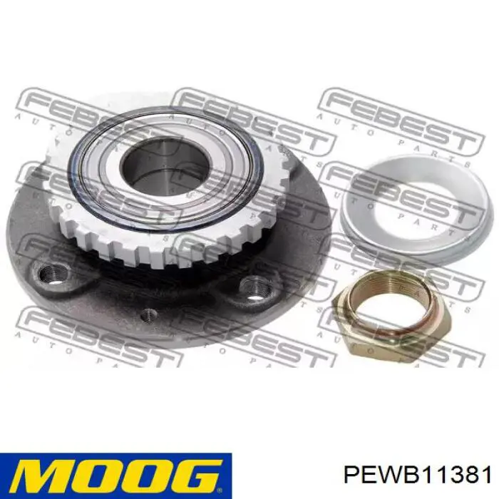 Ступицы задних колес Moog PEWB11381 цена, от 35.01 USD