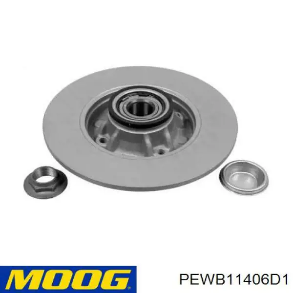PEWB11406D1 Moog тормозные диски
