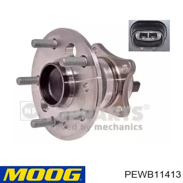 Задний подшипник Moog PEWB11413