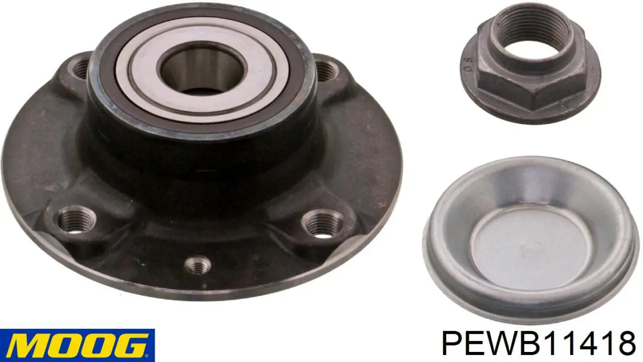 Купить PEWB11418 Moog Задняя шпиндель