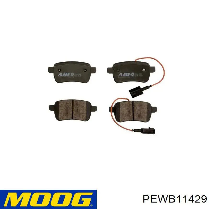 Купить PEWB11429 Moog Подшипник передней ступицы