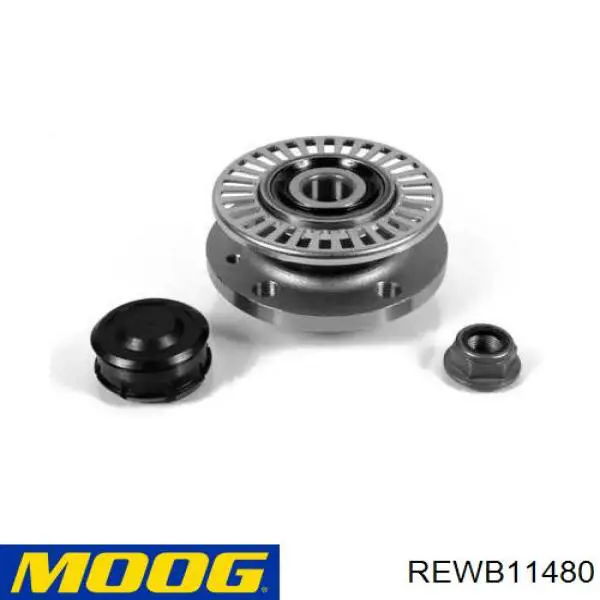 REWB11480 Moog ступица задняя