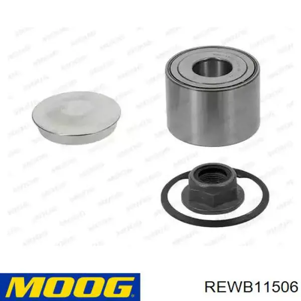 REWB11506 Moog диск тормозной задний