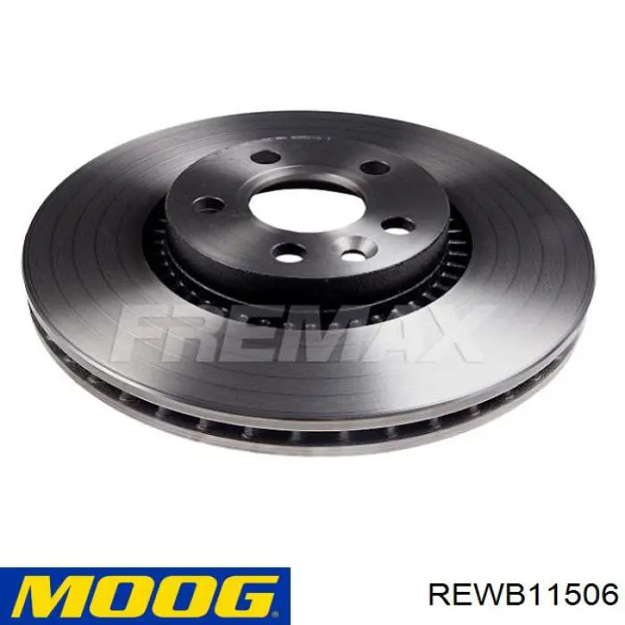 Задний тормозной диск Moog REWB11506 цена, от 26.92 USD
