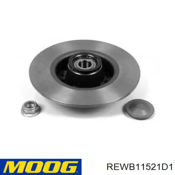 REWB11521D1 Moog тормозные диски