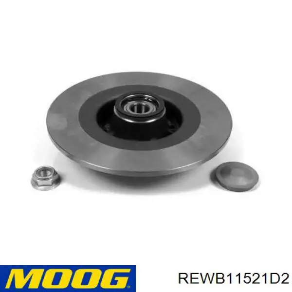 REWB11521D2 Moog тормозные диски