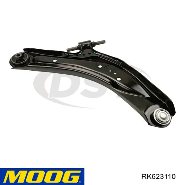 RK623110 Moog braço oscilante inferior esquerdo de suspensão dianteira