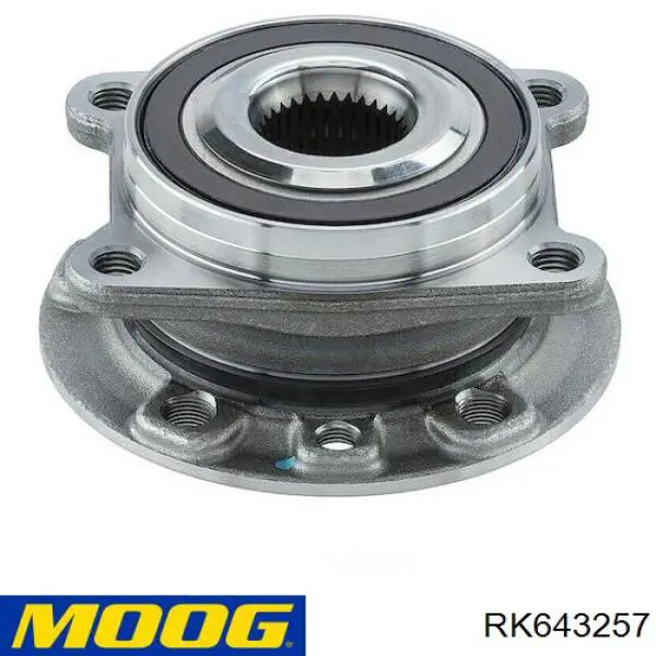 Рычаг/тяга задней подвески продольный нижний, правый Moog RK643257