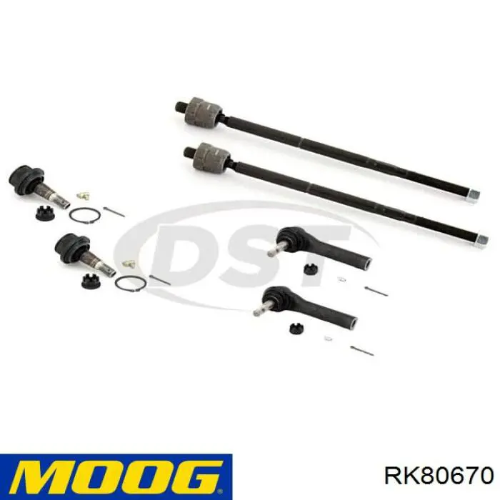 Купить RK80670 Moog Верхний рычаг